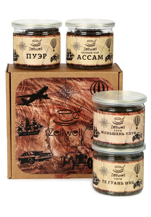 Подарочный набор чая Zellwell шир.  580, рис. 1