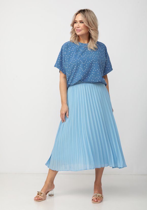 Юбка гофре на эластичной ленте шир.  580, рис. 8