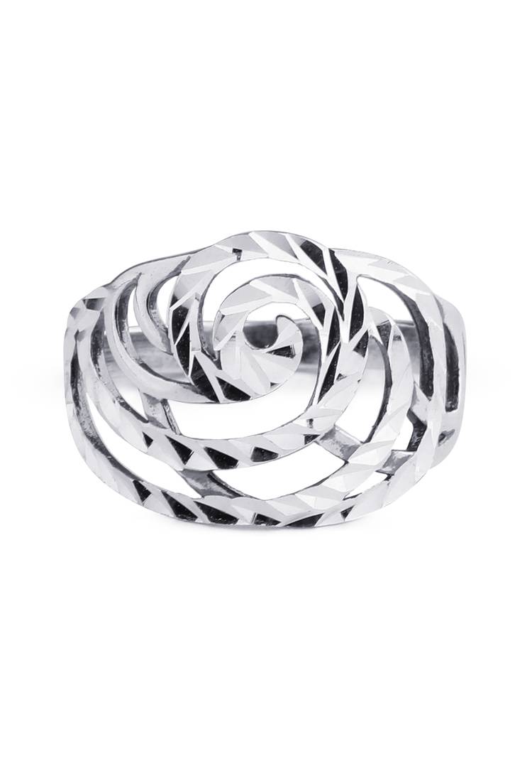 Кольцо серебряное Цветочное вдохновение шир.  750, рис. 2