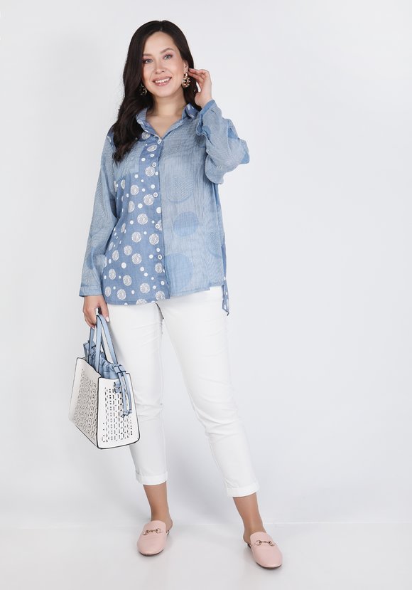 Блуза Таинственный образ шир.  580, рис. 7