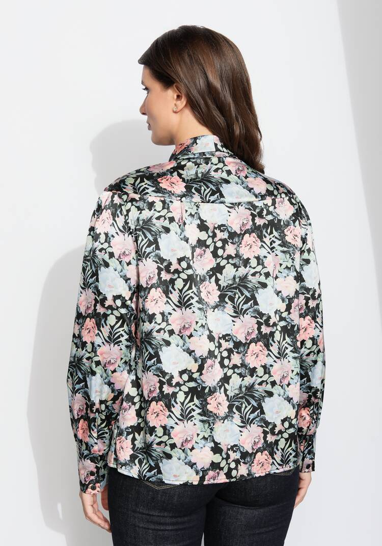 Блуза прямого силуэта с бантом шир.  750, рис. 30