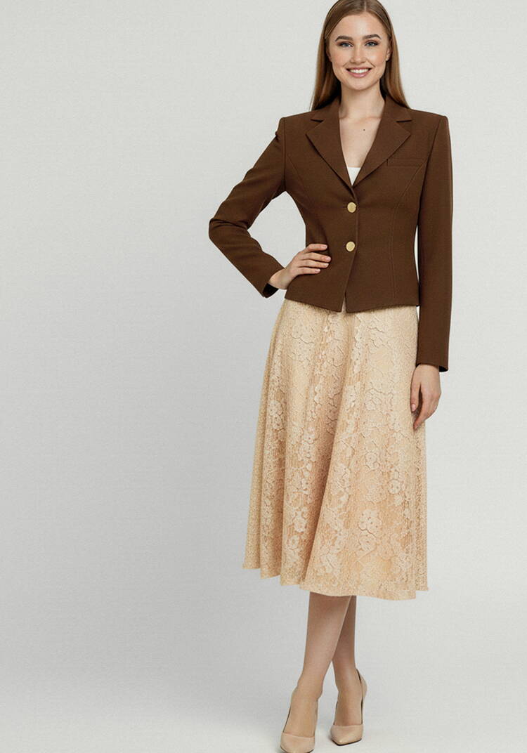 Юбка ажурная полусолнце шир.  750, рис. 8