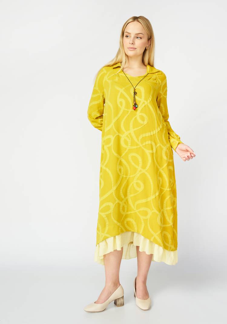 Платье свободного кроя с кулоном в комплекте шир.  750, рис. 1
