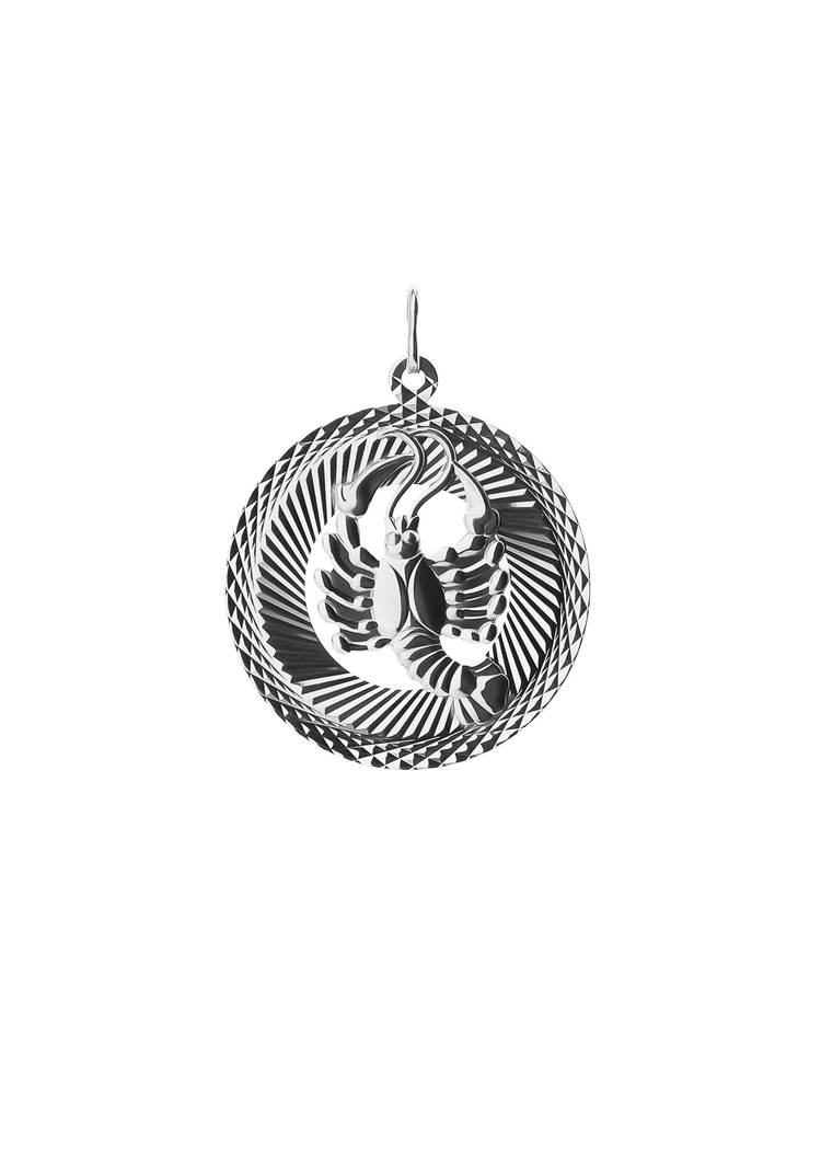 Подвеска  серебряная  Знак Зодиака шир.  750, рис. 11