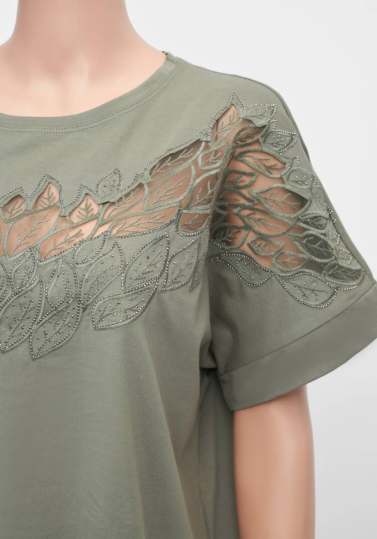 Блуза Кристальная история шир.  750, рис. 15