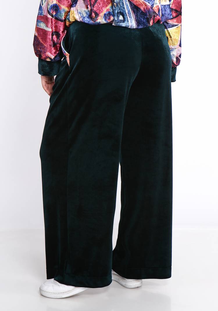 Бархатные брюки с карманами шир.  750, рис. 2