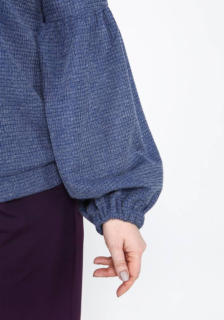 Джемпер с рукавами-фонариками шир.  750, рис. 10