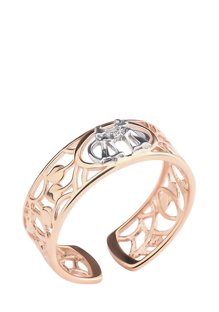 Кольцо серебряное Драгоценный Зодиак шир.  750, рис. 21
