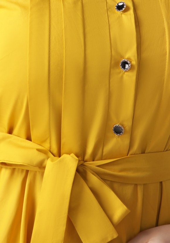 Платье с юбкой полусолнце шир.  580, рис. 8