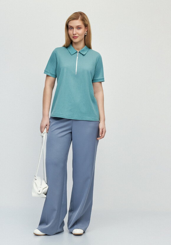 Поло на молнии Жанна шир.  580, рис. 18