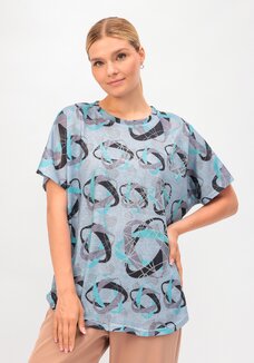 Футболка со стразами Фиби