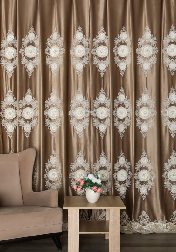 Комплект портьер Бельведер шир.  580, рис. 1