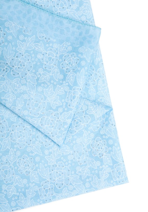 Платок Небесное мерцание шир.  580, рис. 6