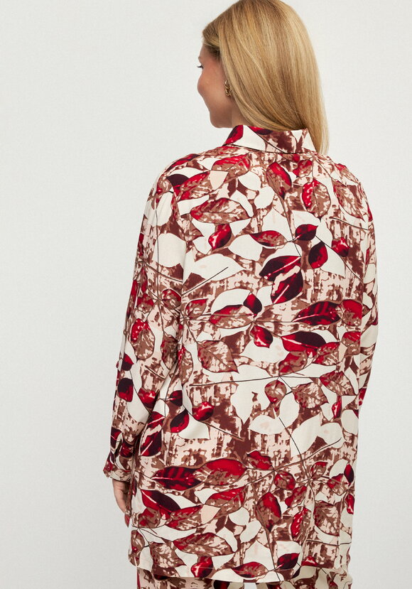 Блуза Калейдоскоп лепестков шир.  580, рис. 18