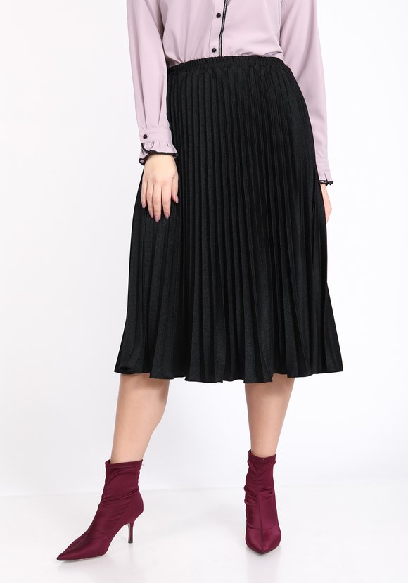 Юбка гофре из трикотажной ткани шир.  580, рис. 1