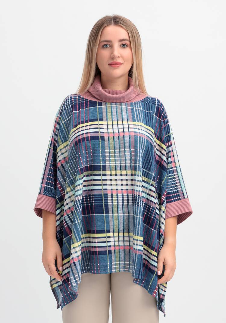 Пончо Сиенна шир.  750, рис. 10