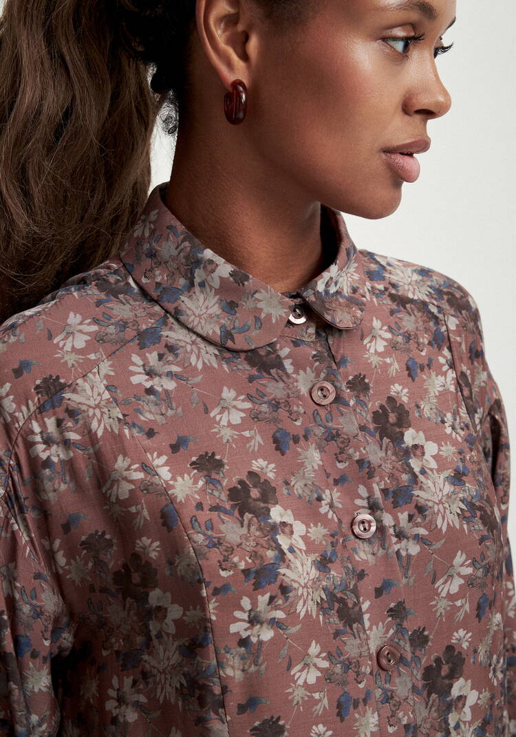 Блуза со сборкой в рельефах шир.  750, рис. 14