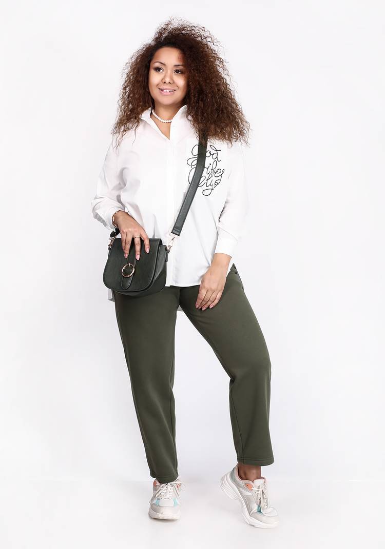 Рубашка с принтом на кармане шир.  750, рис. 6