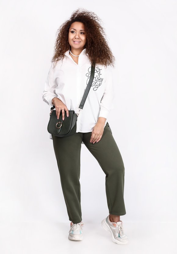 Рубашка с принтом на кармане шир.  580, рис. 6