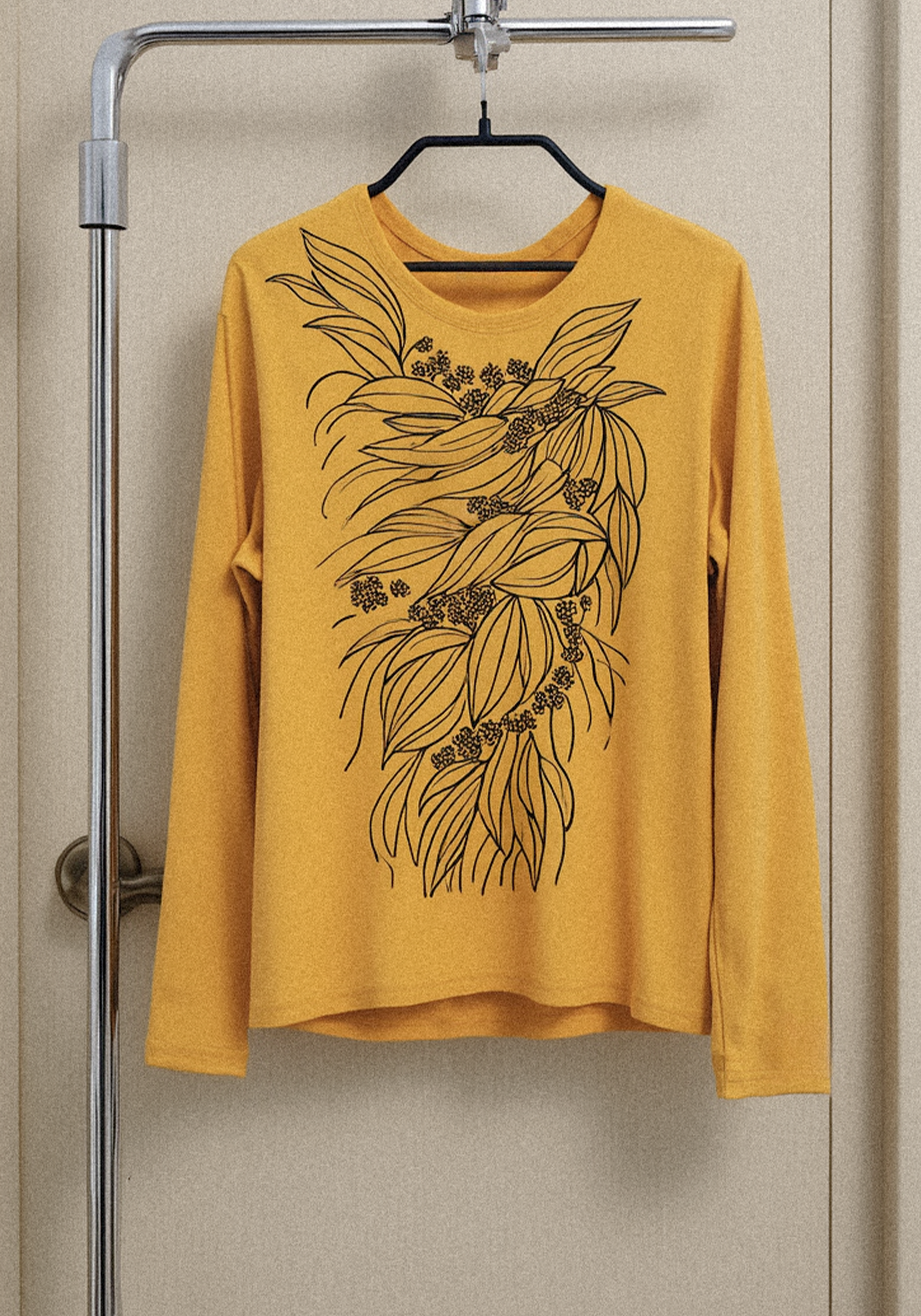 

Лонгслив "Златослава" Resale, Желтый