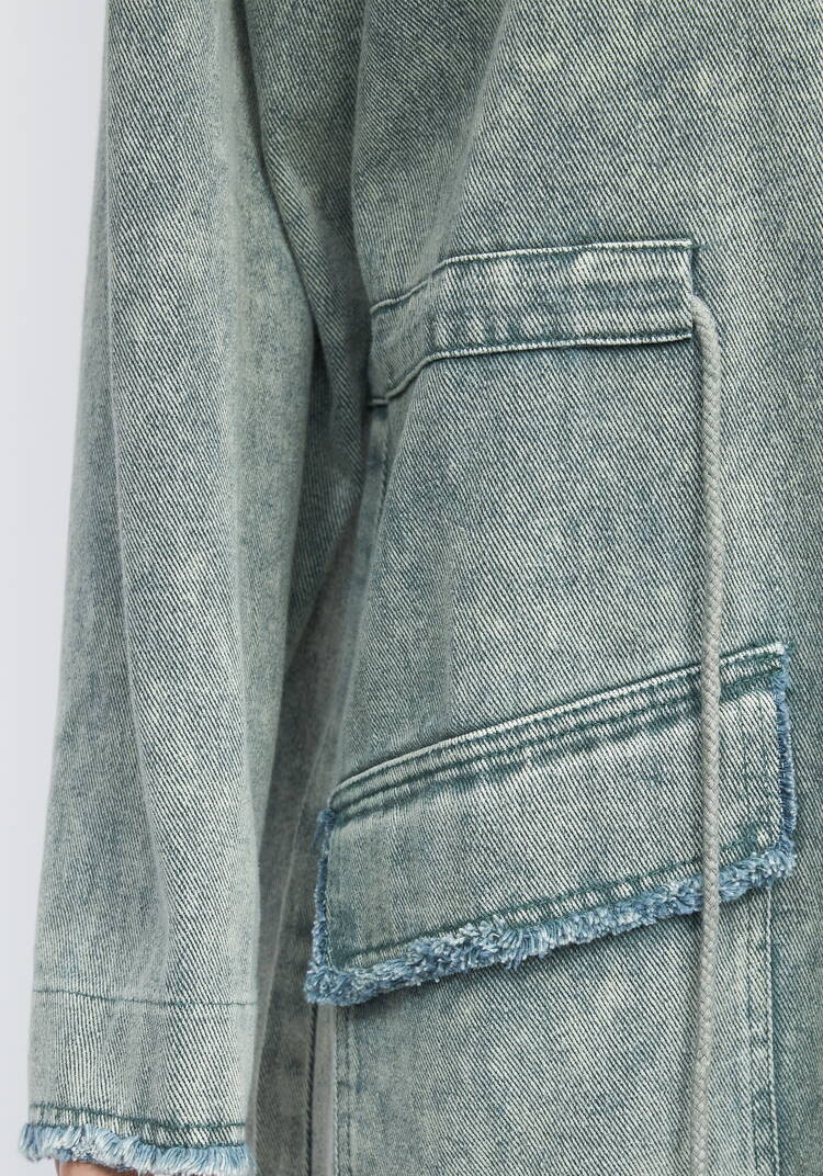 Куртка джинсовая Кейтлин шир.  750, рис. 5
