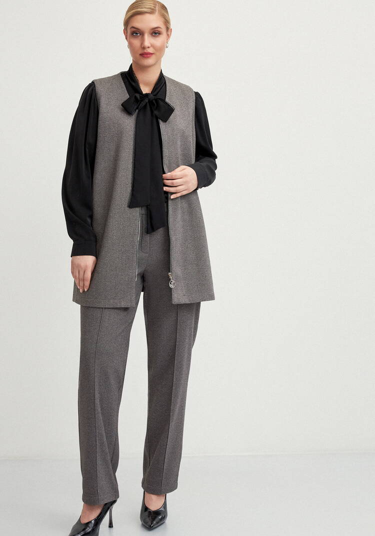 Брюки прямые трикотажныe шир.  750, рис. 7