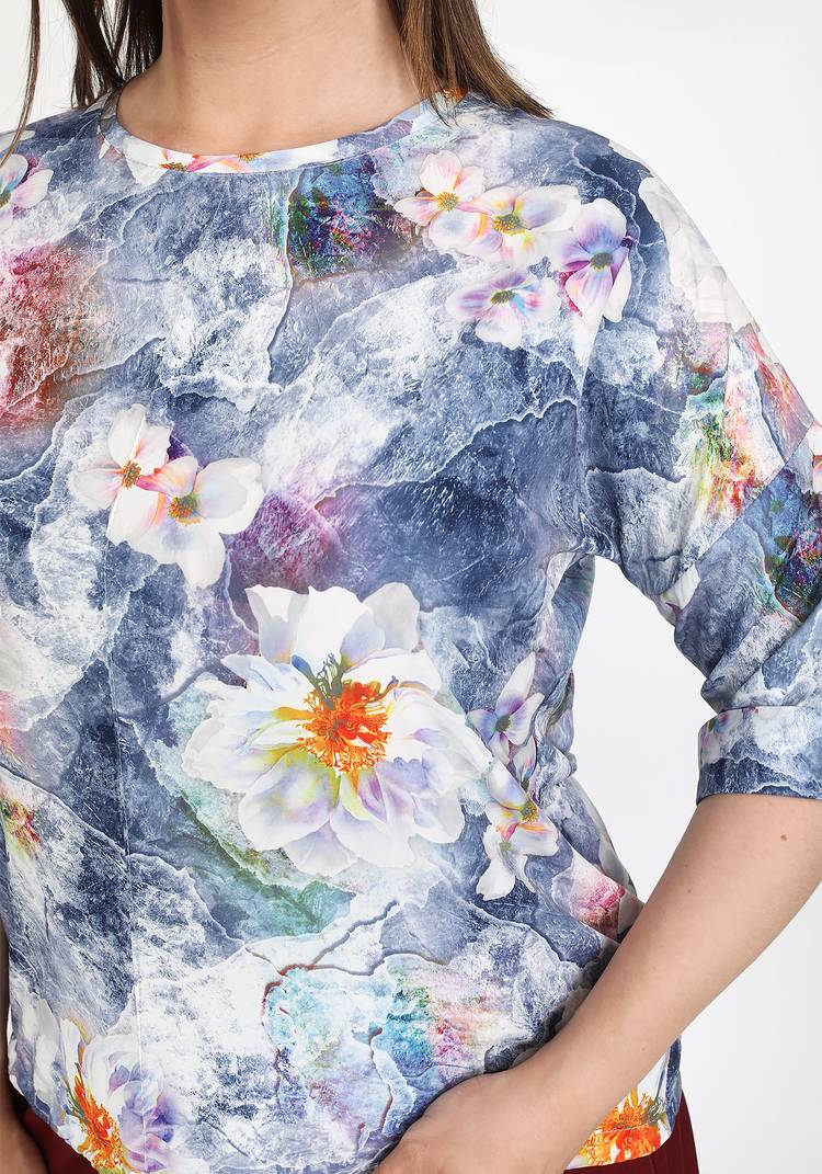 Туника Цветочный свет шир.  750, рис. 11