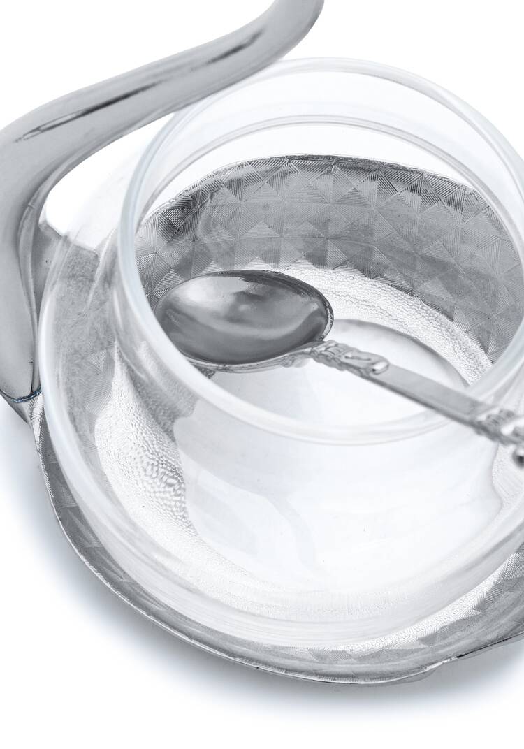 Соусник с ложкой Королевский лебедь шир.  750, рис. 5