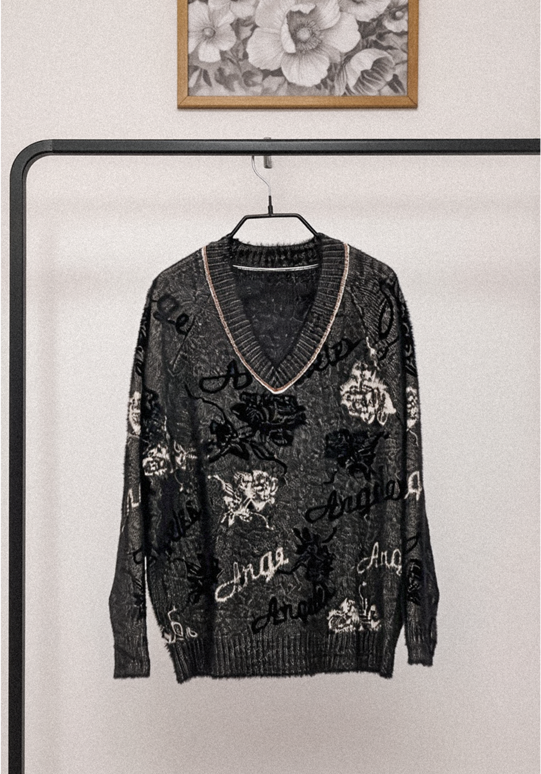 

Джемпер "Мягкое объятие" Resale, Черный