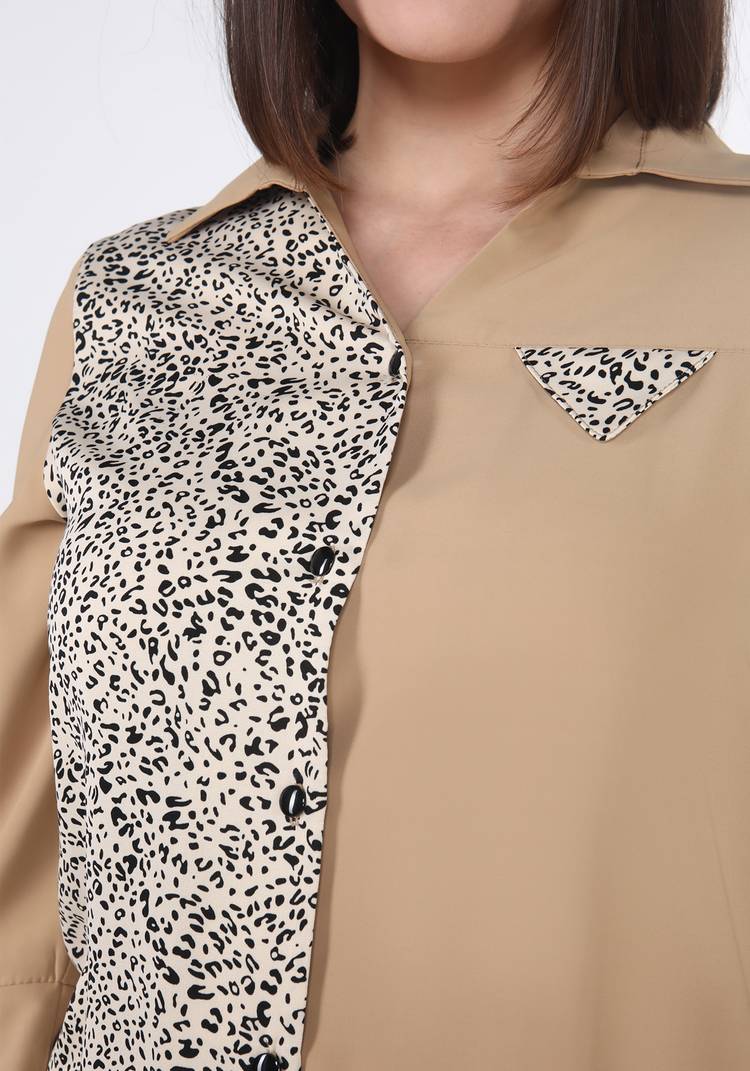 Блуза Неописуемое восхищение шир.  750, рис. 4