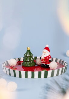 Фигурное блюдо Новогодний подарок