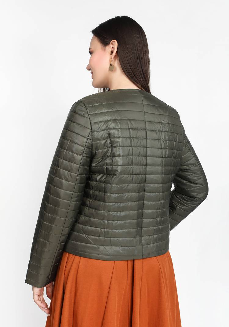 Куртка с карманами и горизонтальной стежкой шир.  750, рис. 10