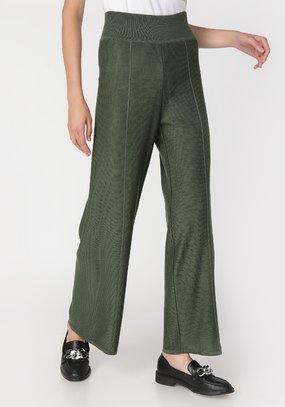 Брюки женские широкие однотонные