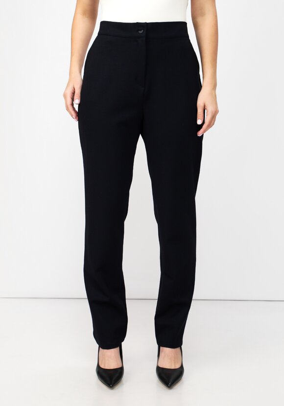 Брюки классические с карманами Моника шир.  580, рис. 9