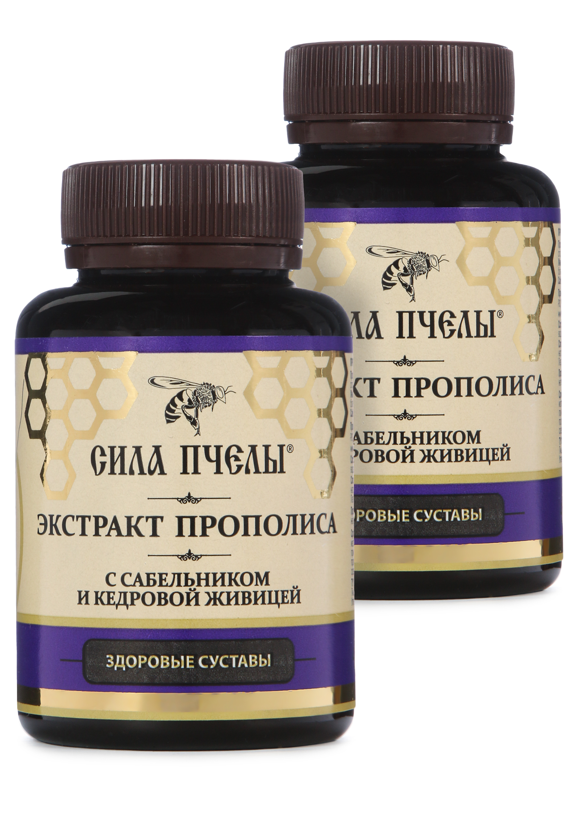 

Прополисная вода с живицей для суставов, 2шт.