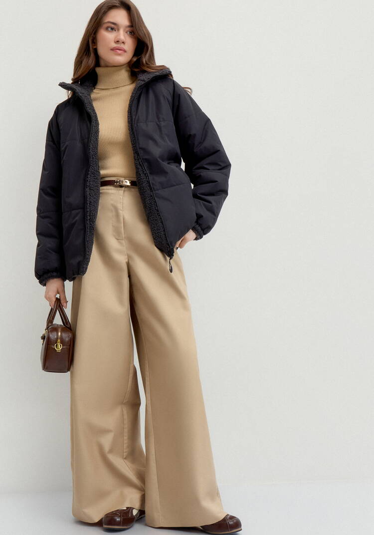 Двусторонняя куртка с высоким воротом шир.  750, рис. 39