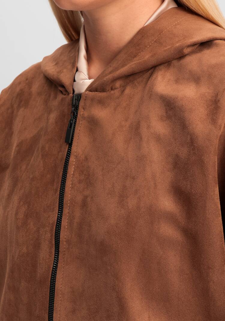 Плащ из экозамши шир.  750, рис. 13