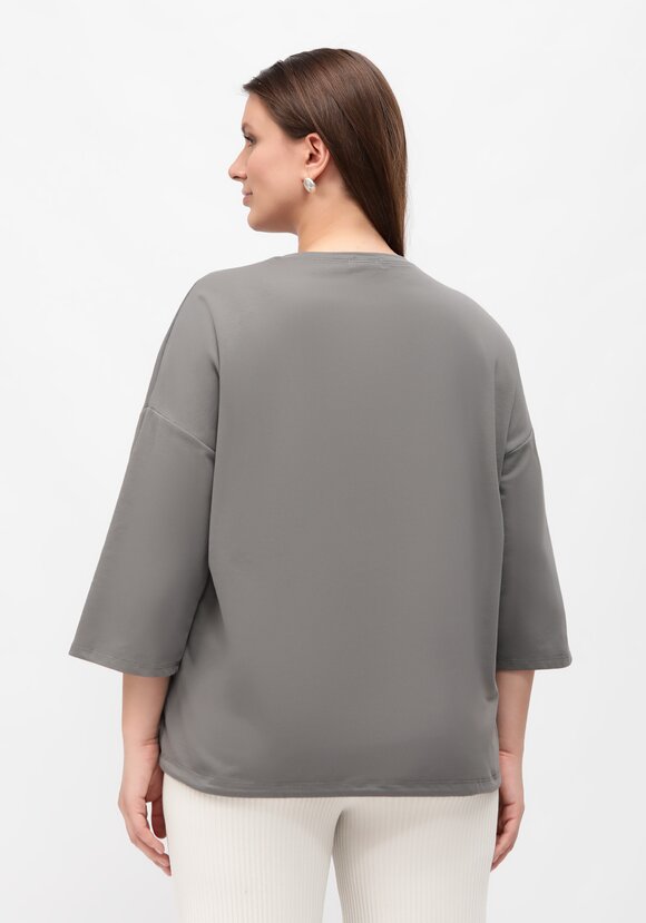 Блуза с принтом на кулиске шир.  580, рис. 15