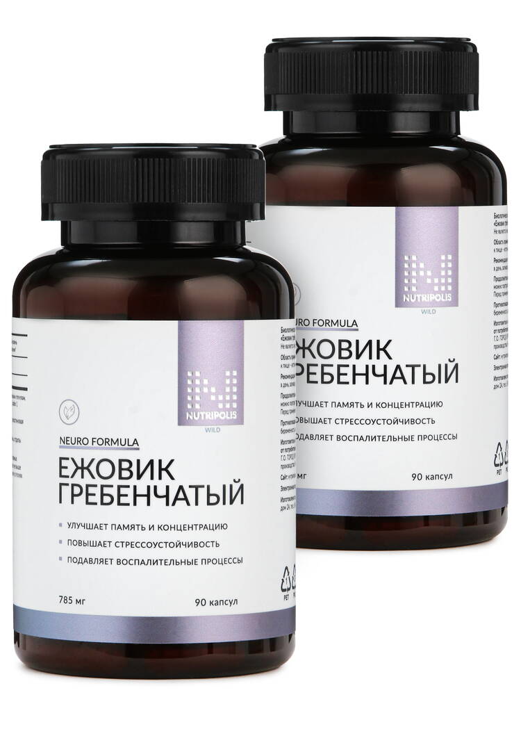Ежовик гребенчатый для мозга, 2шт. шир.  750, рис. 1
