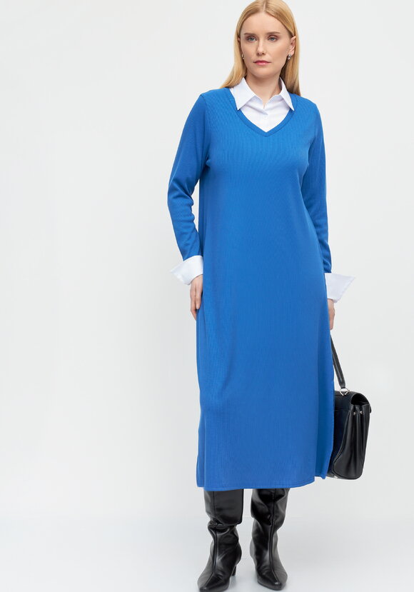 Платье с боковыми разрезами Илона шир.  580, рис. 13