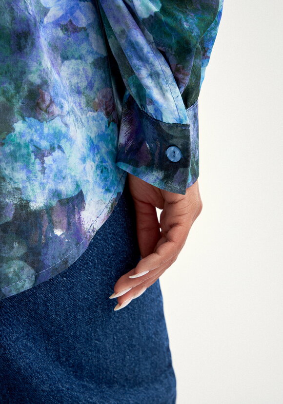 Блуза с потайной застежкой шир.  580, рис. 15