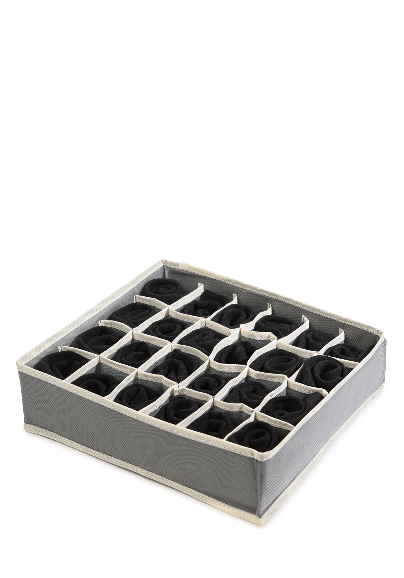 Набор из 3 органайзеров в выдвижной ящик, цвет серый - фото 3