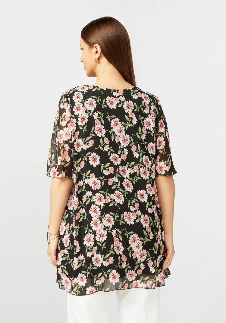 Туника свободного кроя Катрин шир.  750, рис. 3