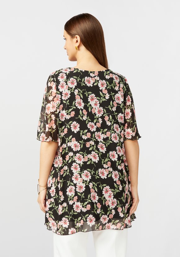 Туника свободного кроя Катрин шир.  580, рис. 3