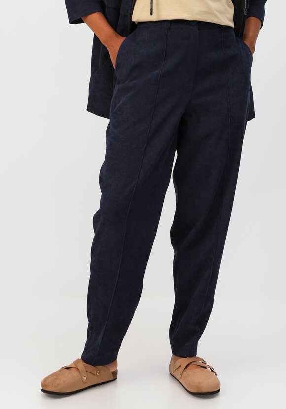 Брюки-бананы вельветовые с карманами шир.  580, рис. 9