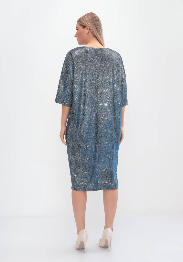 Платье с 3D мерцанием шир.  750, рис. 18