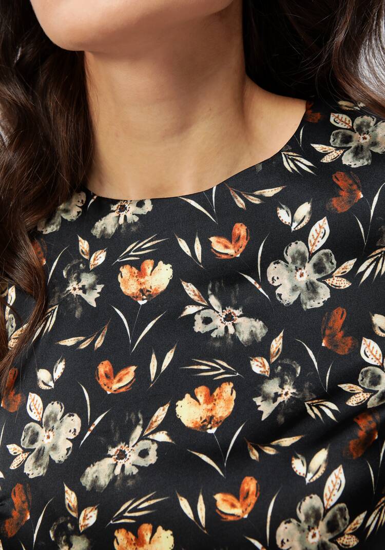 Платье с кружевом свободного кроя шир.  750, рис. 6