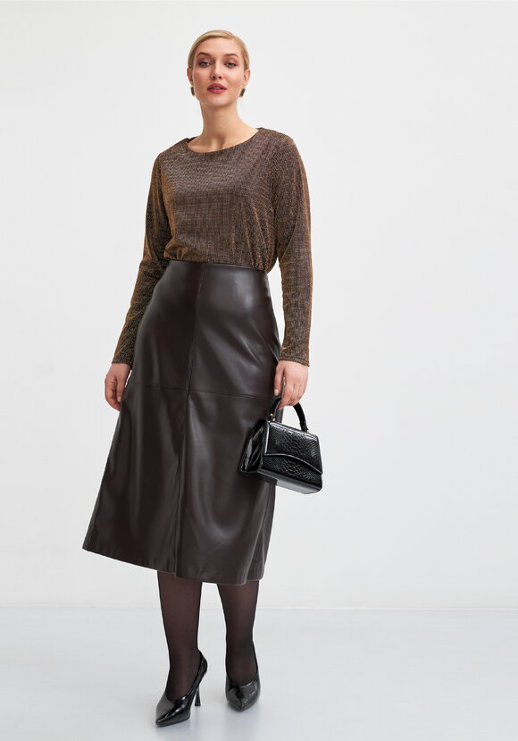 Блуза из трикотажа с люрексом шир.  580, рис. 2