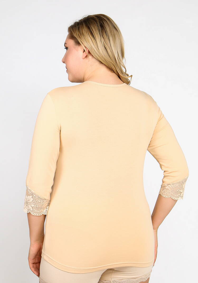 Майка с рукавом 3/4 Леди Кармен шир.  750, рис. 22