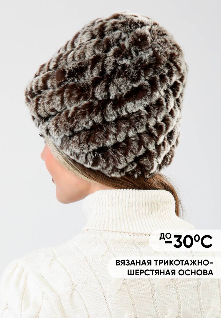 Женская меховая шапка Герда шир.  750, рис. 10